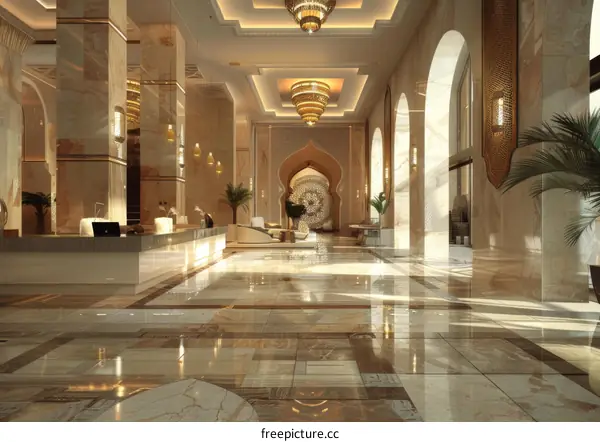 Luxury Hotel Lobby Interior Design