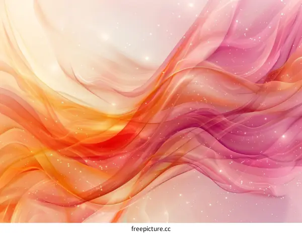 Vibrant Motion Wavy Abstract Background