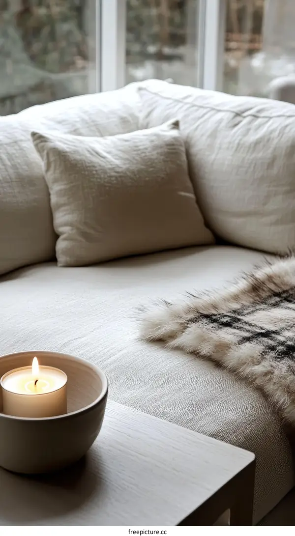 Cozy Corner Living Room Interior Design