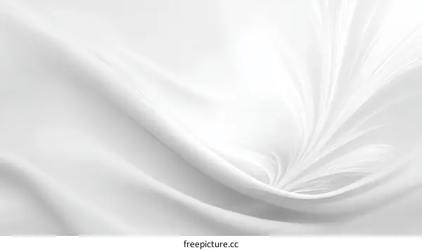 Elegant White Fabric Texture Design