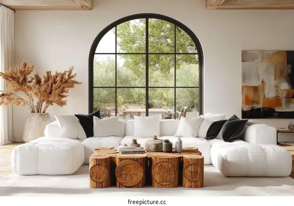 Modern Minimalist Living Room Interior Design