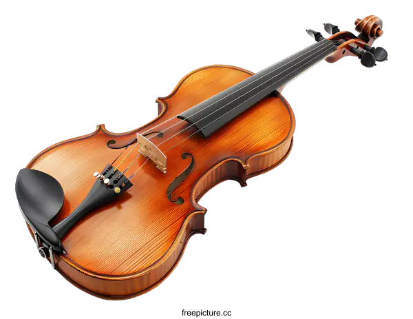 [Transparent Background PNG]violin on white background