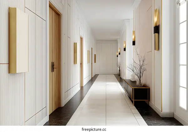 Luxury Modern Hallway Interior Design
