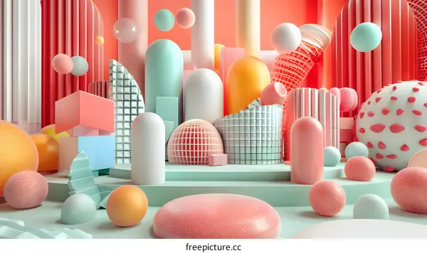 Three-Dimensional Geometric Compositions