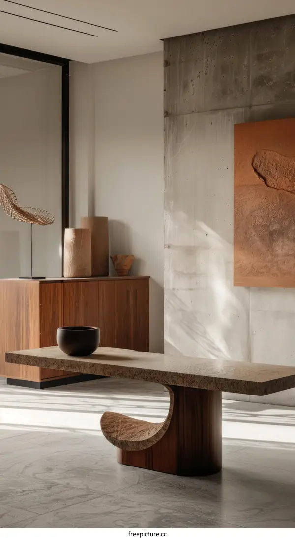 Artistic and elegant sitting room design