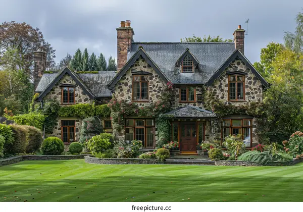 A Beautiful Stone Cottage in the Countryside