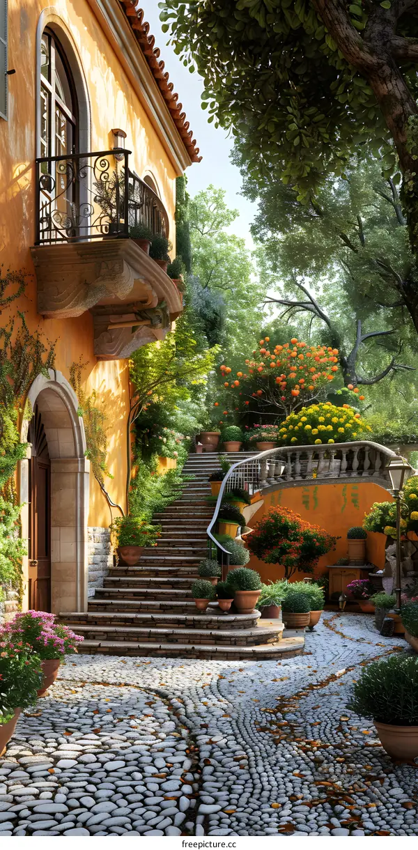 Stairway to the Mediterranean