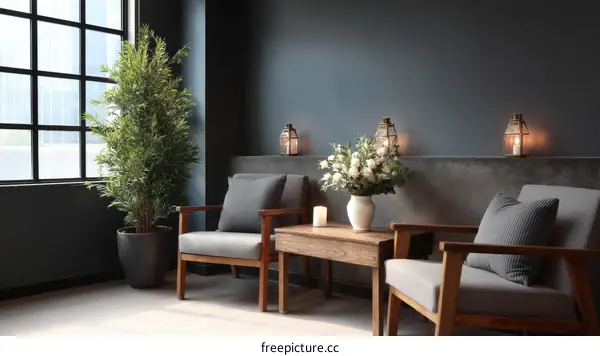 Modern Interior Design Living Room Relaxation