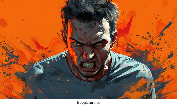 Portrait of an Angry Man