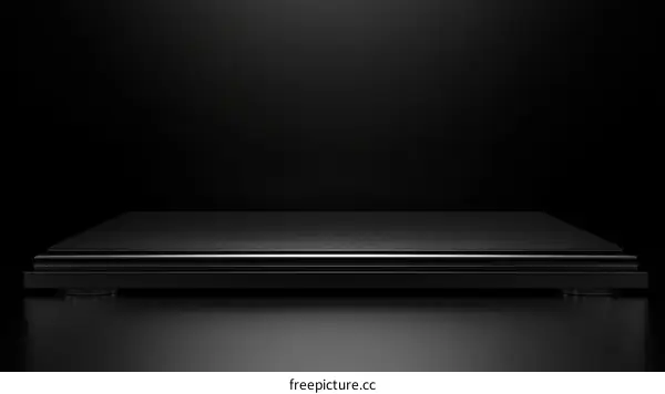 Modern Black Product Showcase Platform