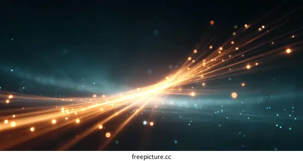 Abstract Light Trails Design Background