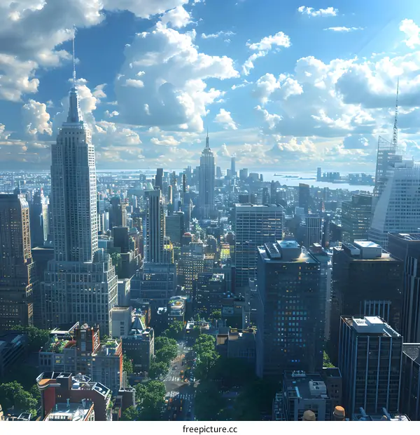 New York City skyline