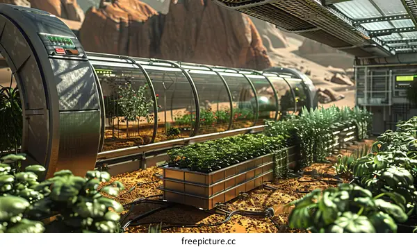 The future of farming on Mars