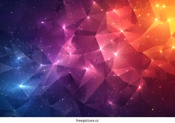 Colorful geometric pattern