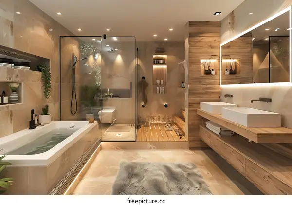 Modern Luxury Bathroom Interior Design