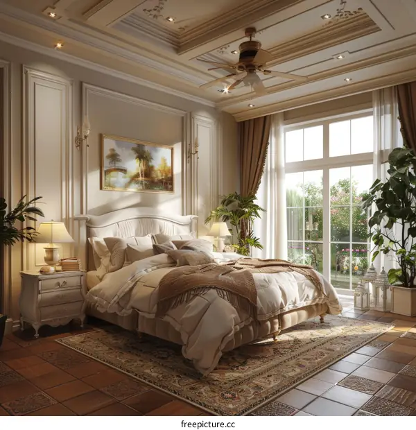 Elegant Classic Bedroom Interior Design