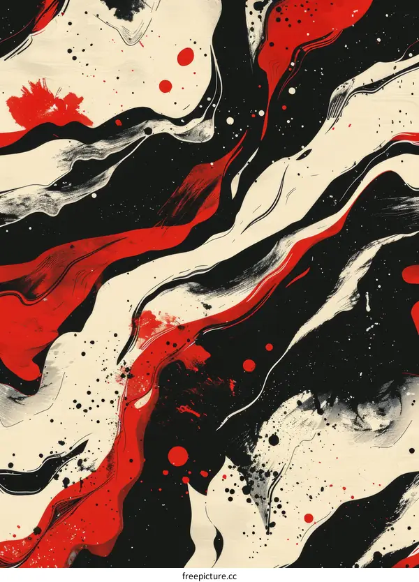 Contemporary Abstract Art with Geometric Shapes