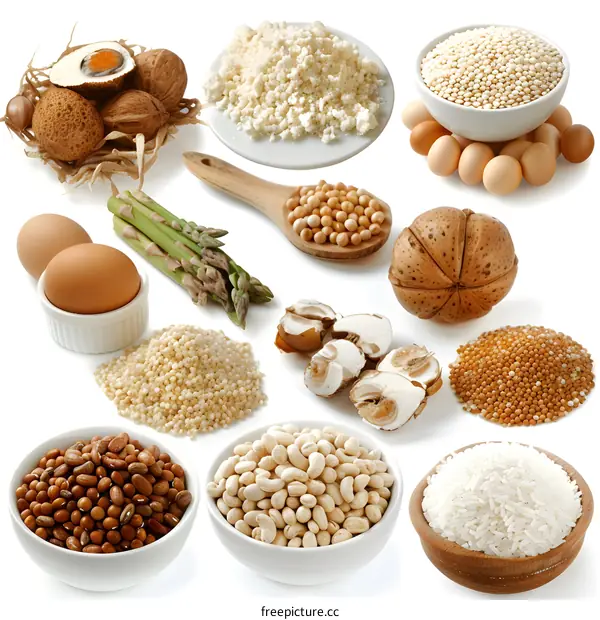 Variety of Healthy Foods for a Balanced Diet