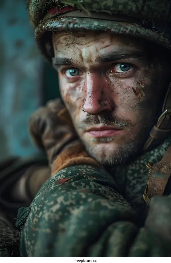 Portrait of a soldier