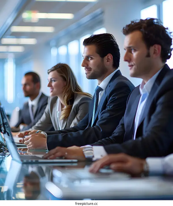 Business people meeting in conference room