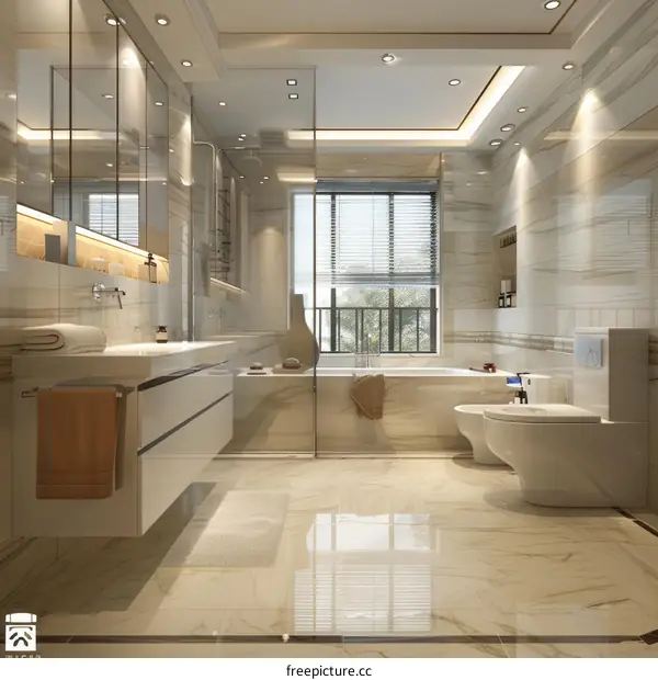 Modern Luxury Bathroom Interior Design