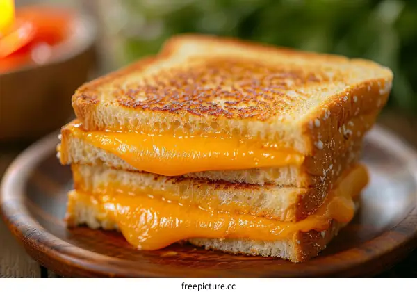 Gooey Grilled Cheese Sandwich