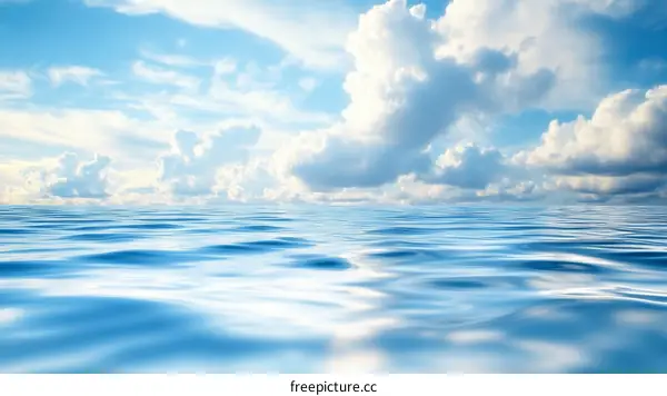 Beautiful Sky and Sea