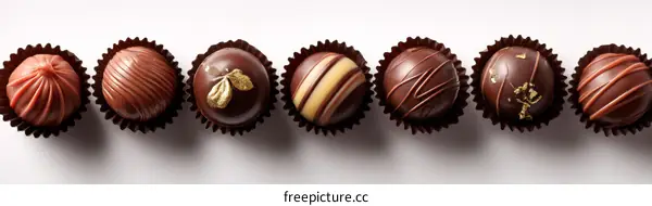 Assorted Chocolate Truffles Delicacies