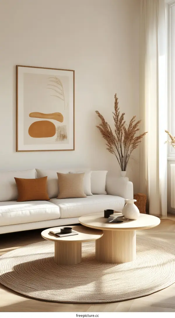 Modern Minimalist Living Room Interior Design