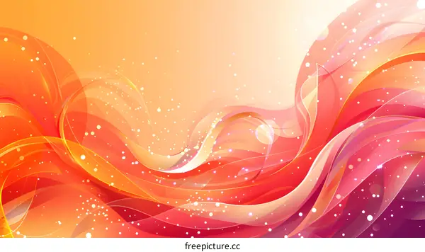 Orange red and pink abstract background