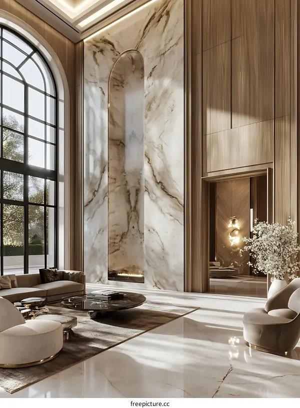 Luxury Modern Lobby Interior Design