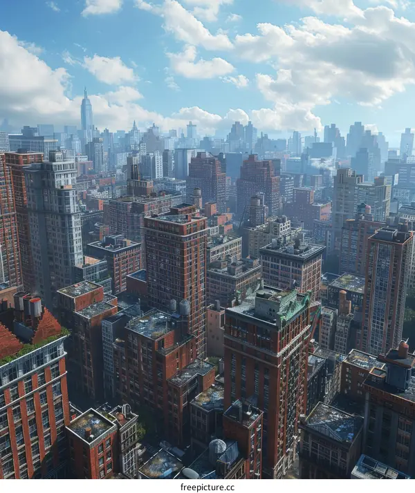 A Modern American Cityscape