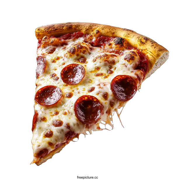 [Transparent Background PNG]Delicious Pizza Slice Close Up