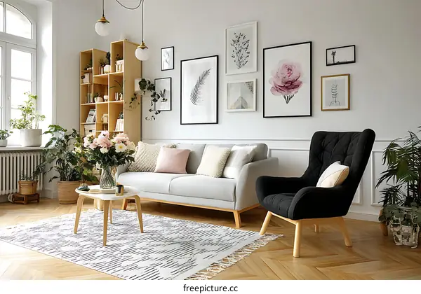 Modern Cozy Living Room Interior Design