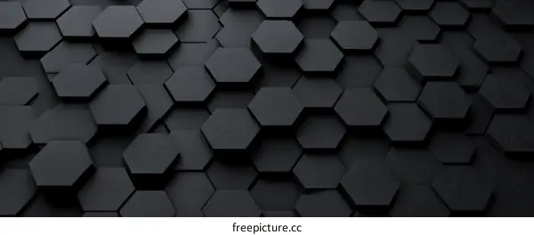 Abstract Hexagonal Geometric Background