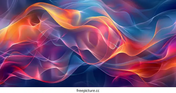 Swirls of Vivid Colors