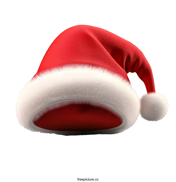 [Transparent Background PNG]Christmas Santa Hat Illustration