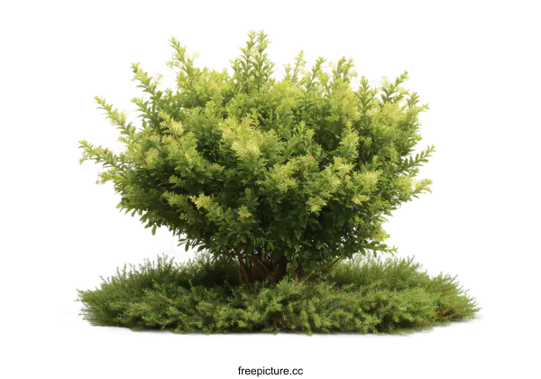 [Transparent Background PNG]Green Bush Landscape Design