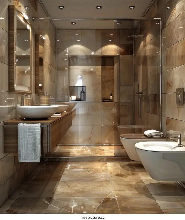 Luxury Modern Bathroom Interior Design