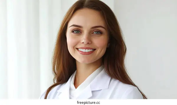 Smiling Female Doctor Portrait