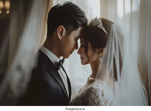 A couple is getting married