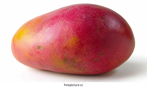 Single ripe exotic mango fruit