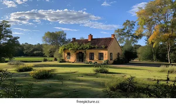 A charming cottage in the countryside