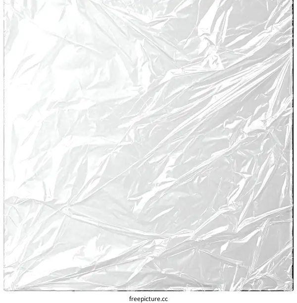 Transparent Plastic Wrap Texture Background