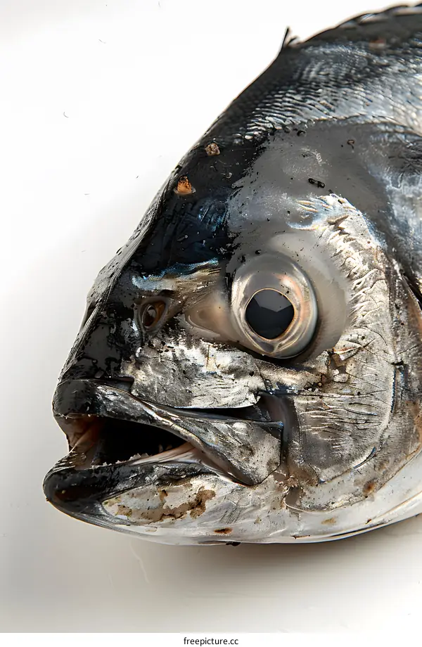 Close Up of Fish Head