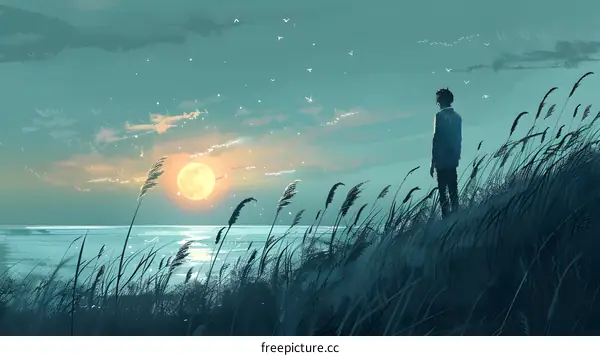 Solitude at the Ocean