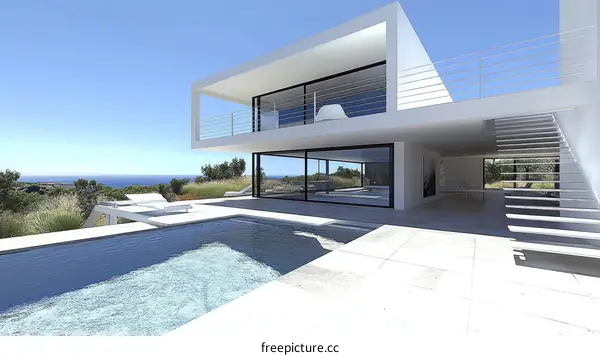 Modern Seaside Villa with Infinity Pool