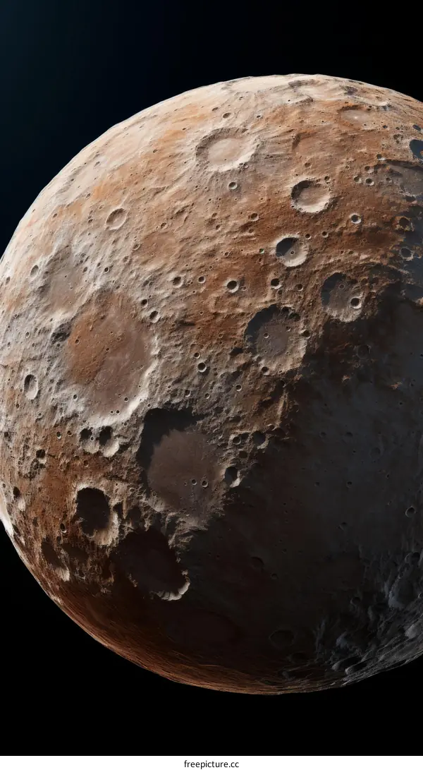 A Detailed Look at Pluto's Surface: Craters, Mountains, Ice, and Rock