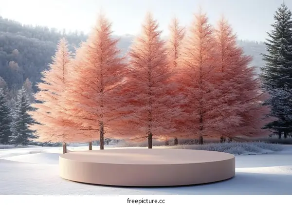 Winter Wonderland Display Platform
