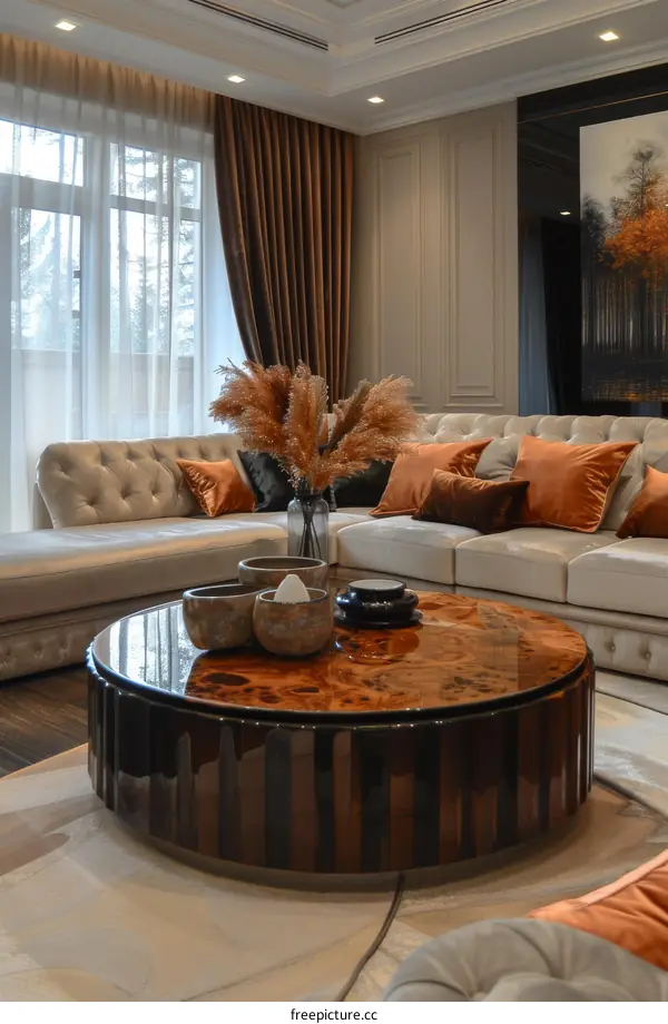 Luxurious Living Room Interior Design